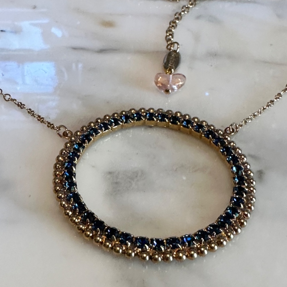 Sabika Global Color Circle Statement Necklace - image 5